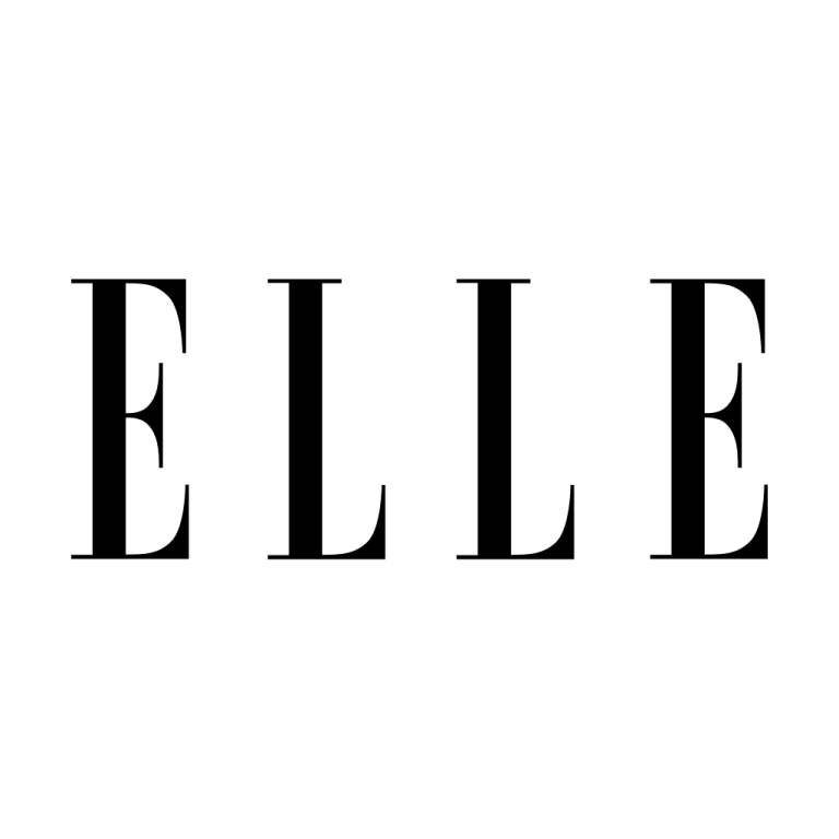 Elle Magazine logo noir png